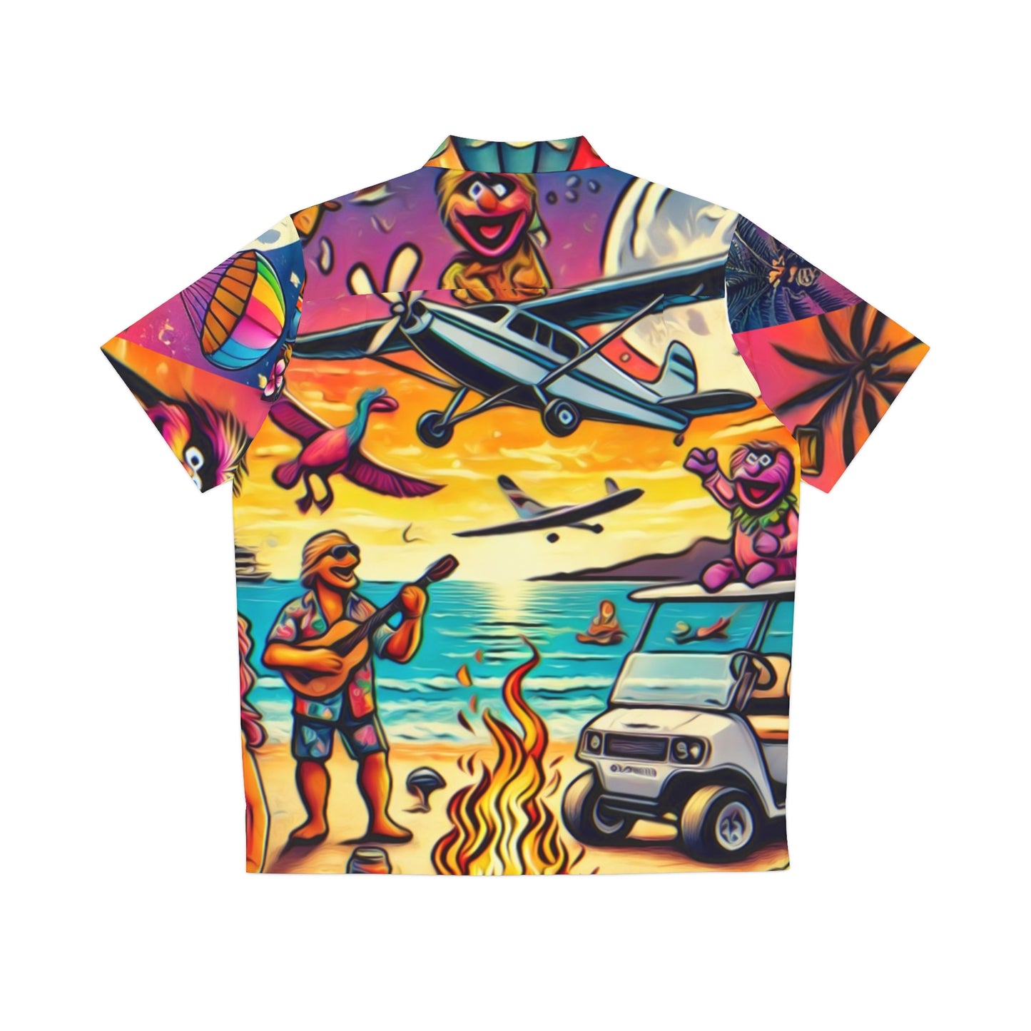 Muppet Beach Party Hawaiian Shirt