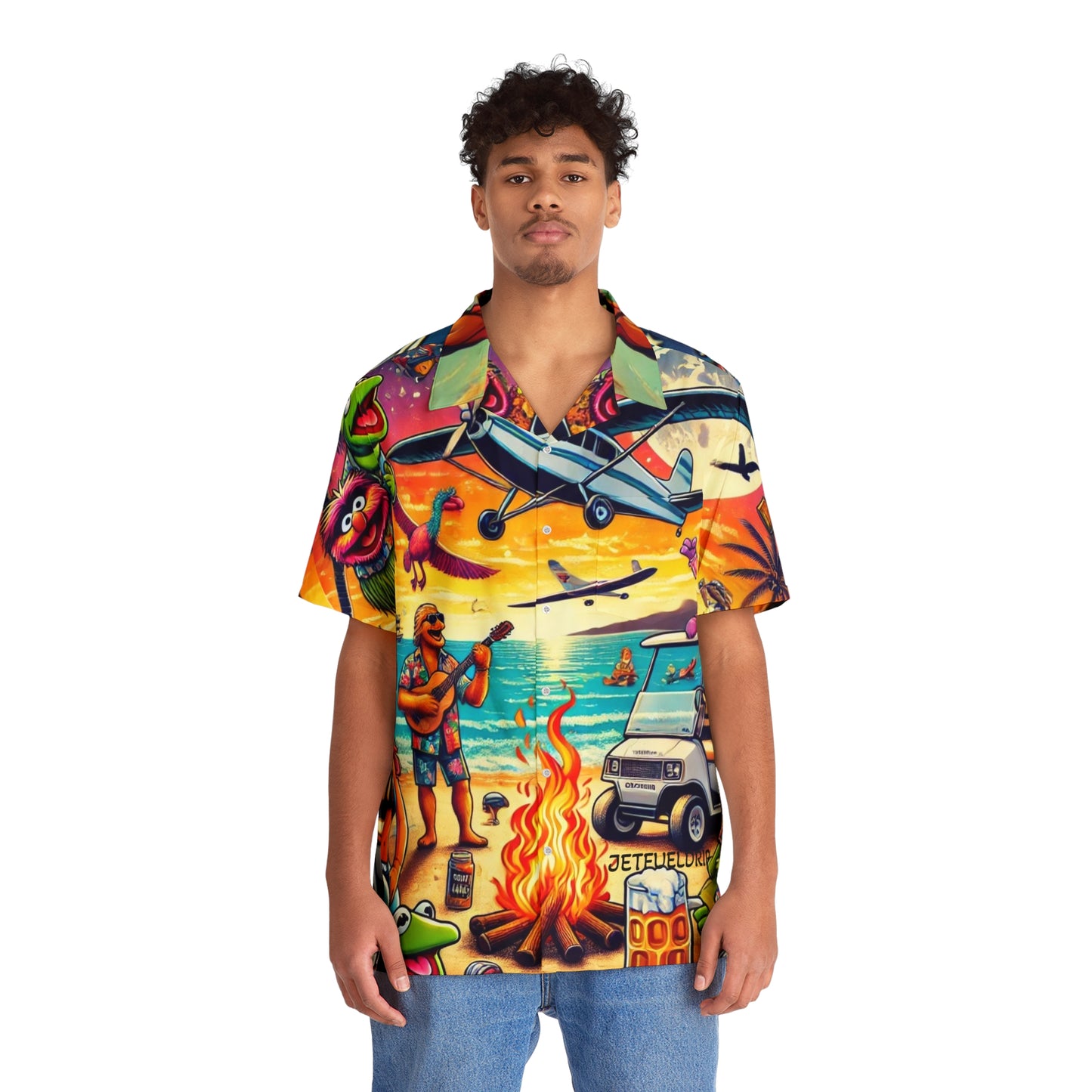 Muppet Beach Party Hawaiian Shirt