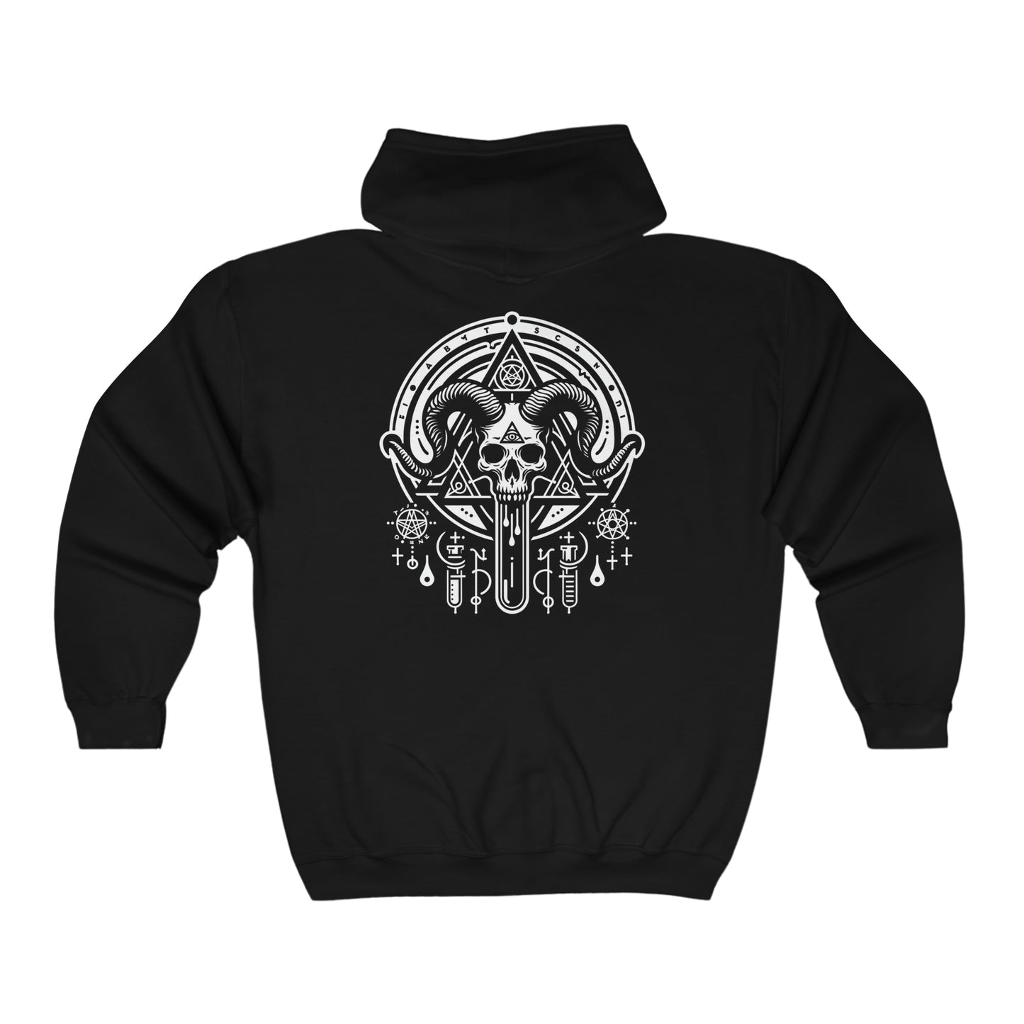 Sacrificial Artifice- Full Zip Hooded Sweatshirt