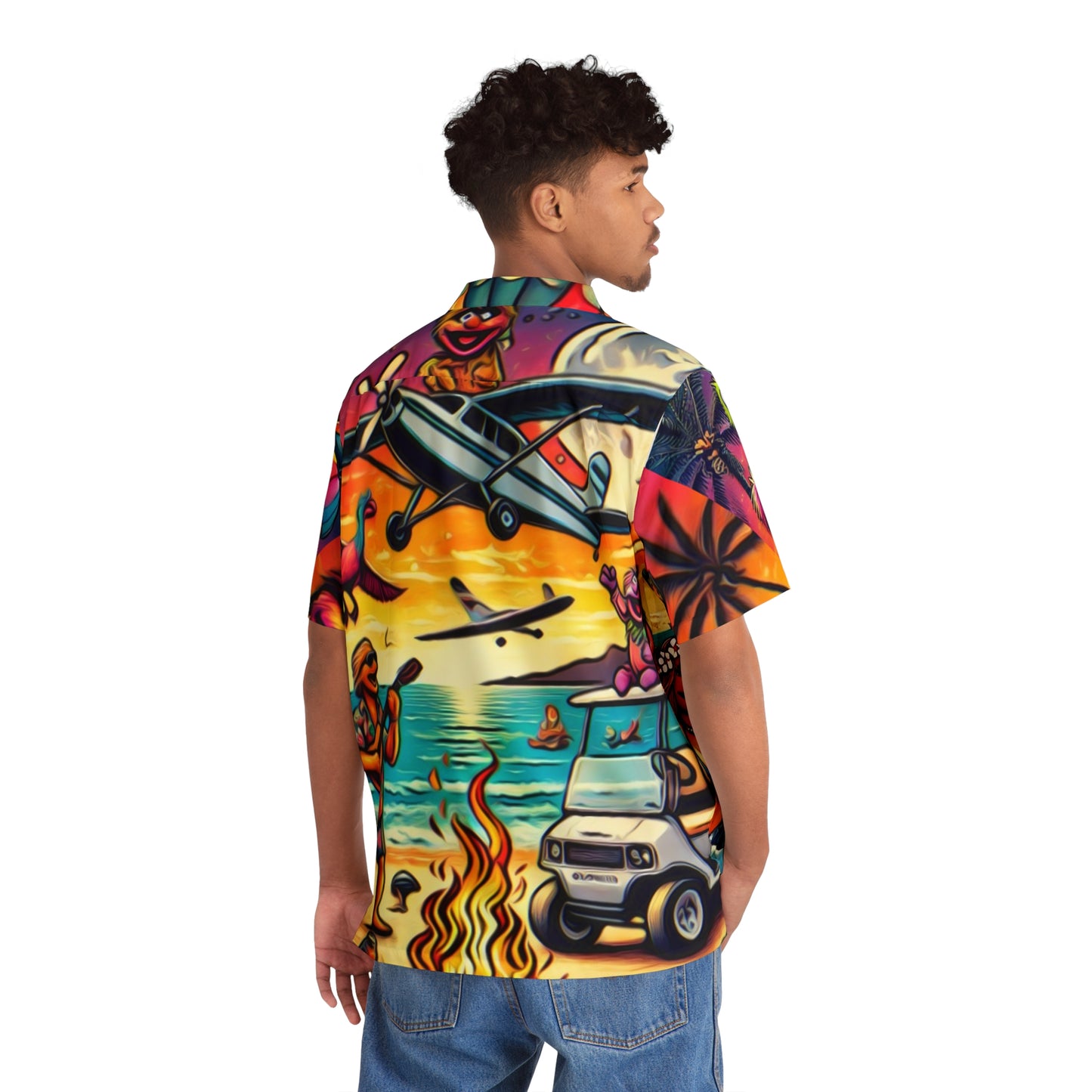 Muppet Beach Party Hawaiian Shirt