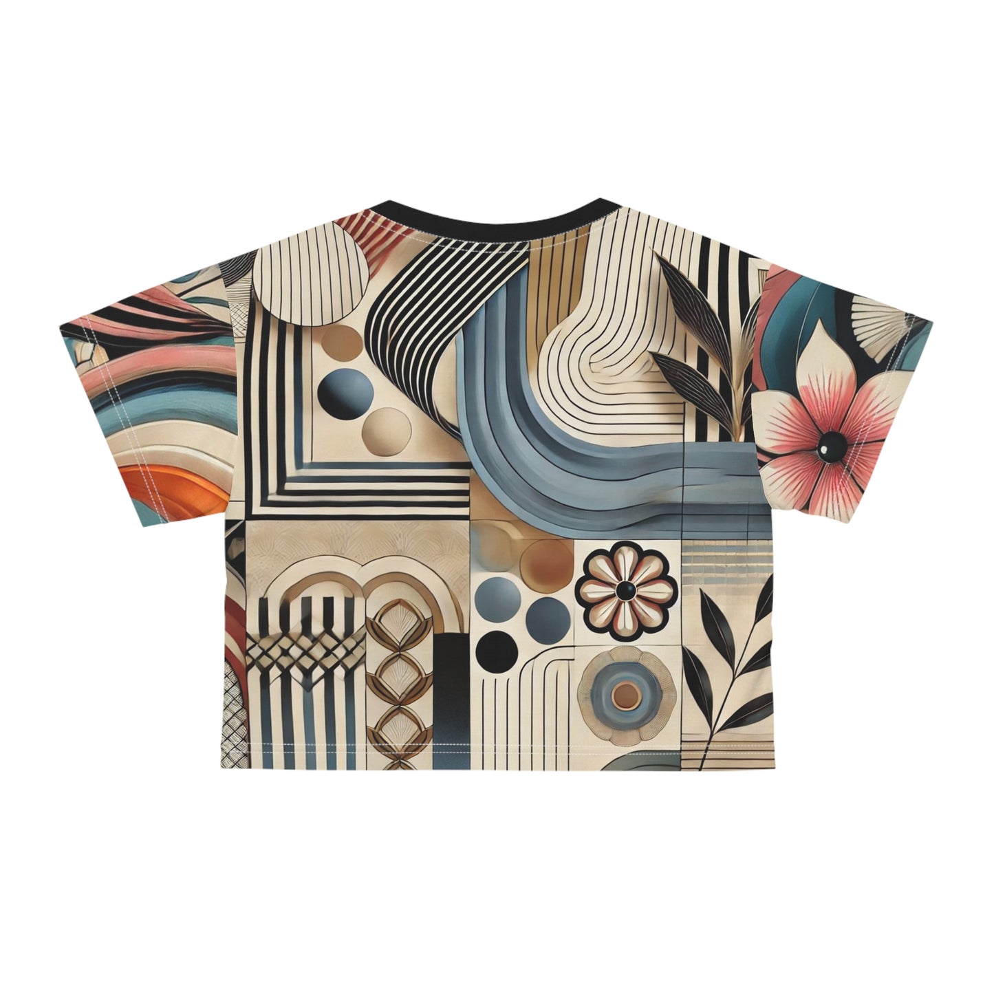 Modern Floral Croptop