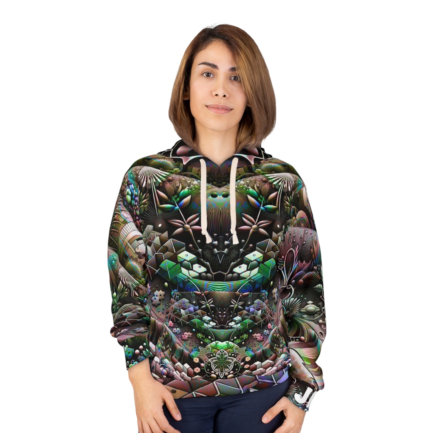 Woodland Fractal Hoodie