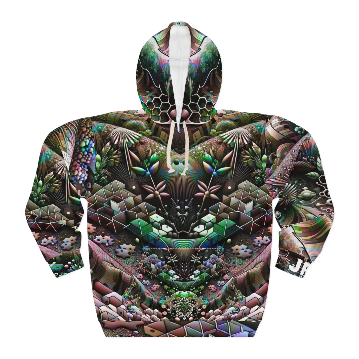 Woodland Fractal Hoodie