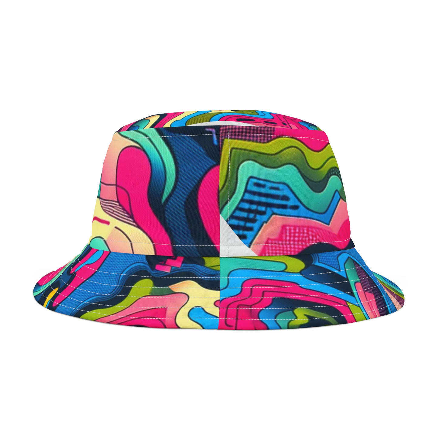 90’s Topocamo Bucket Hat (AOP)