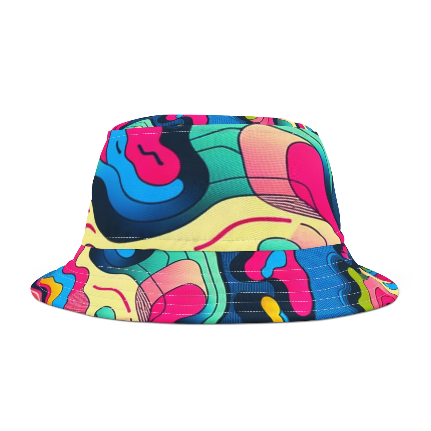 90’s Topocamo Bucket Hat (AOP)