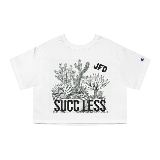 Succ Less -Champion Women's Heritage Cropped T-Shirt