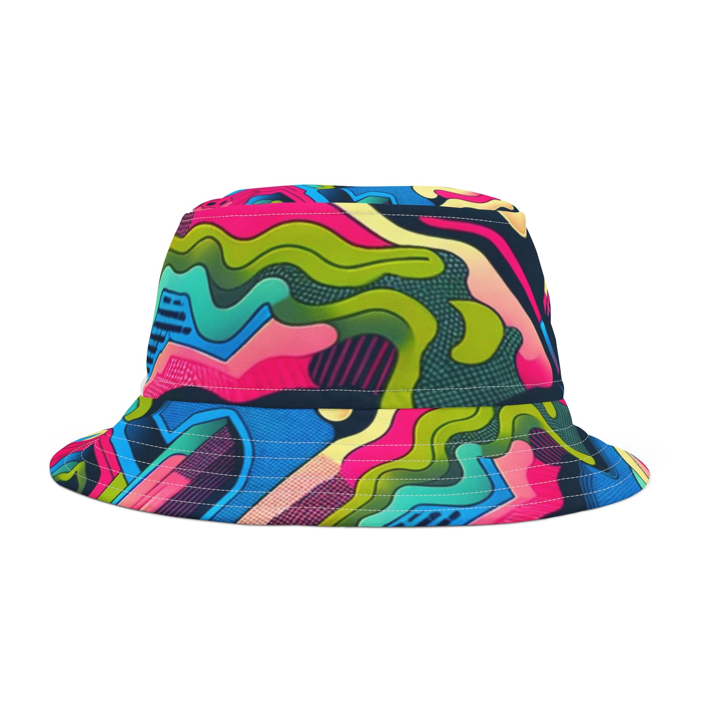90’s Topocamo Bucket Hat (AOP)
