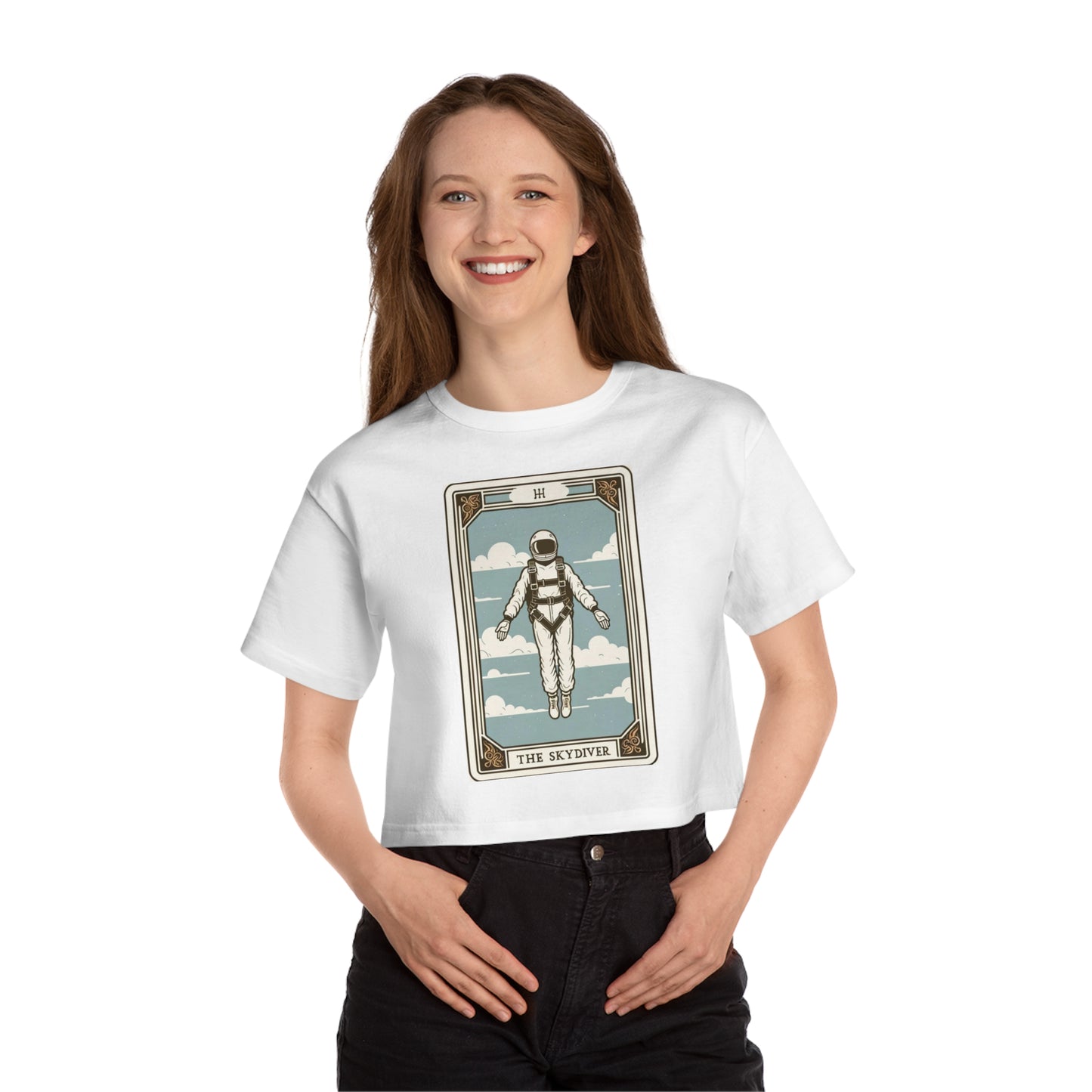 Tarot - Champion Women's Heritage Cropped T-Shirt