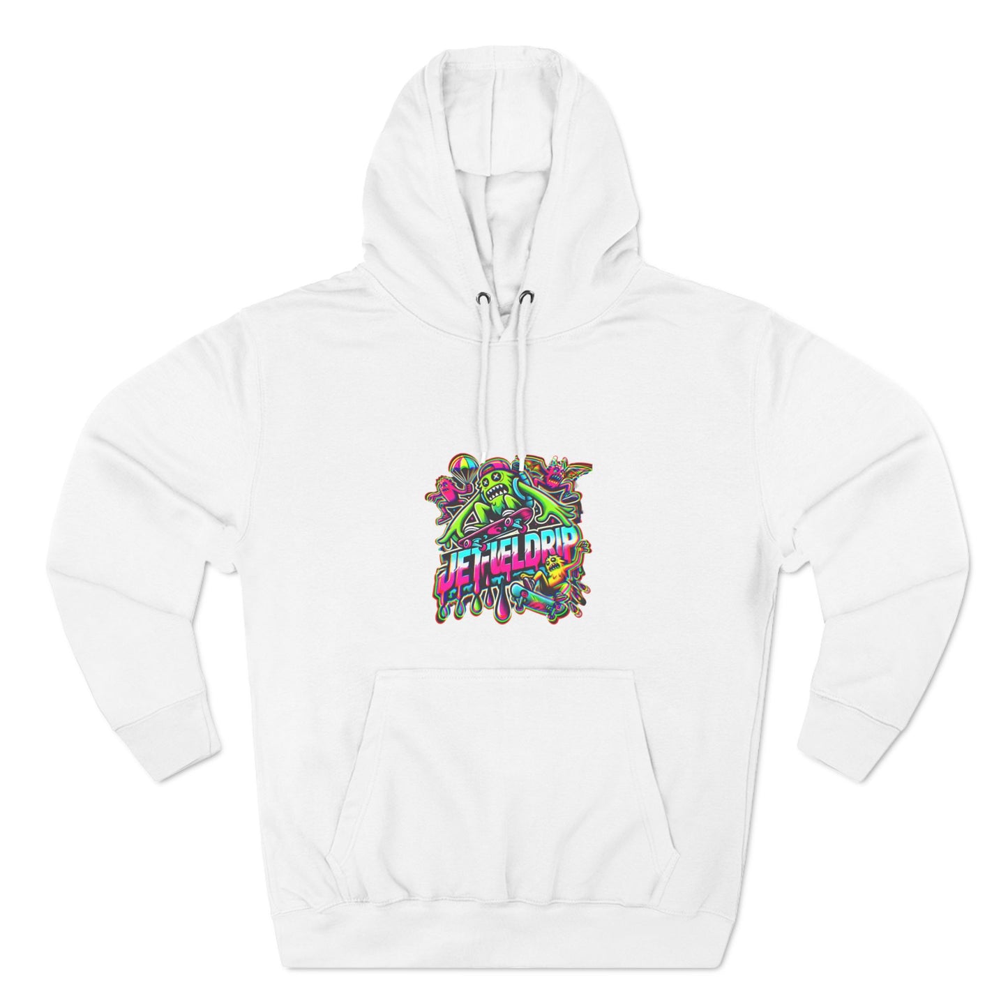 Monstah CRW Three-Panel Fleece Hoodie