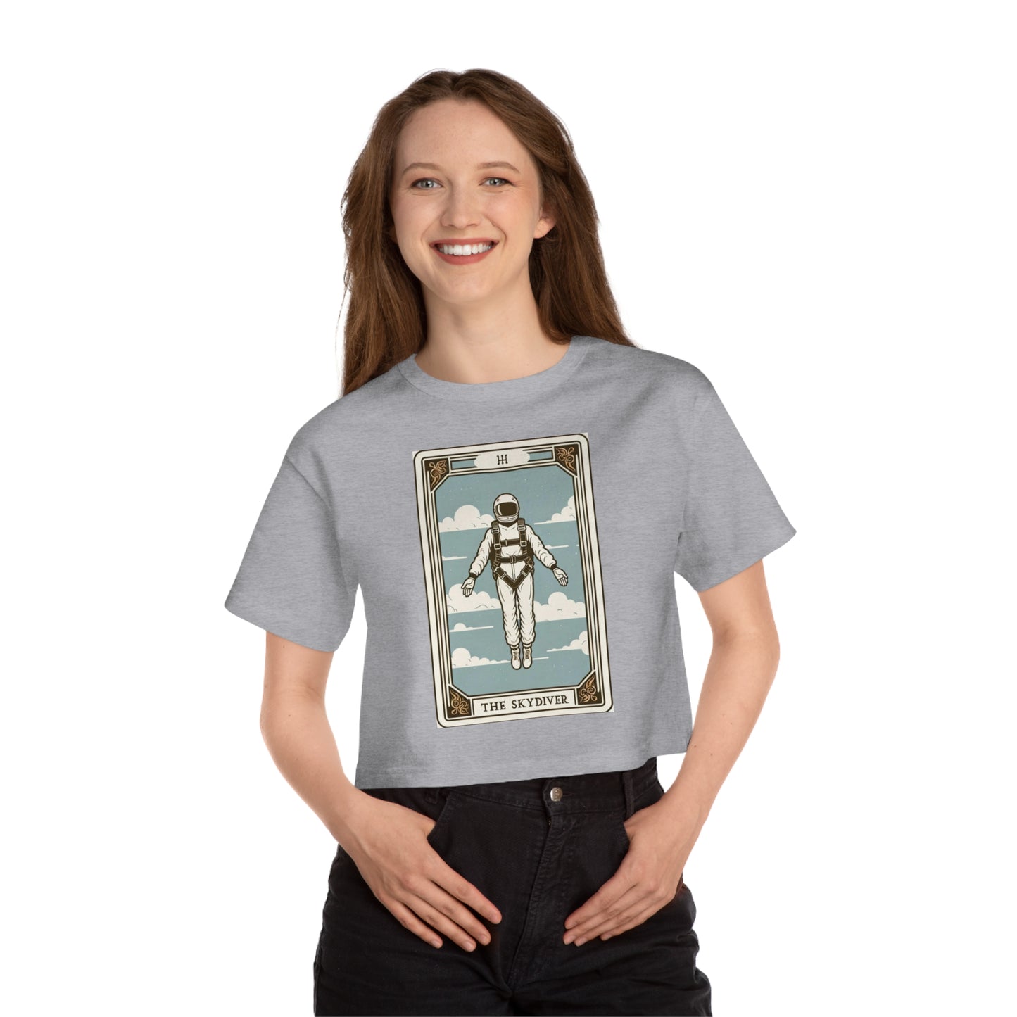 Tarot - Champion Women's Heritage Cropped T-Shirt